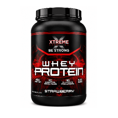 WHEY PROTEIN STRAWBERRY XTREME 900GR
