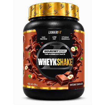 WHEY SHAKE HAZELNUT CHOCOLATE 450GR