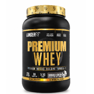 PREMIUM WHEY LANDERFIT COOKIES & CREAM 900GR