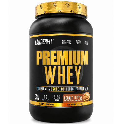 PREMIUM WHEY LANDERFIT PEANUT BUTTER 900GR